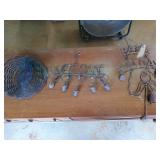 Set of three wind chimes / whirligigs