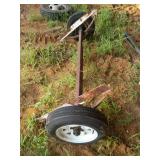 Small boat trailer axle 66 inch hanger width 12