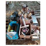 Treasure trove of items, includes cds, and kids