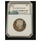 2002-s silver pci pr70dcam Kennedy half
