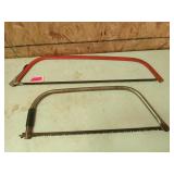2 bow saws up to 40"
