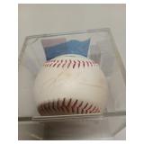 Lance berkman autographed baseball