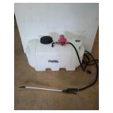 Yard guard 25 gallon 12 volt sprayer works, nice