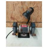 Ryobi 6 inch bench grinder with light