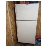 Hotpoint over and under refrigerator 64 tall, 29