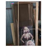 Collection of screen doors, and Marilyn Monroe