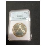 1988-S Seoul Olympiad silver dollar