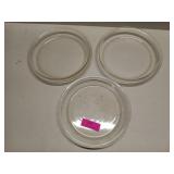 3 Pyrex pie plates