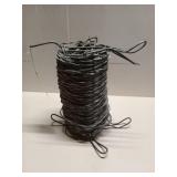 Partial roll of slick wire