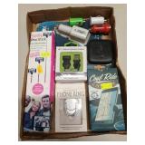 Asst phone charging cords, plugs, accessories