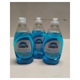 3 new bottles Dawn simply clean dishwashing liquid