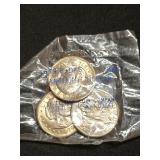 1979 P - D - S Susan B Anthony Dollars