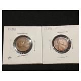 1930, 1936-P pennies