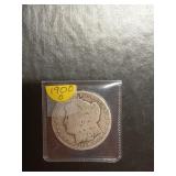 1900 O Morgan silver dollar