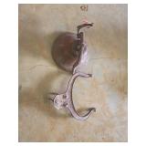 Cast iron 16 inch Bell with yoke Crystal metal