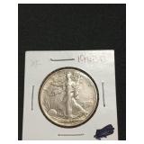 1943-P walking liberty half dollar