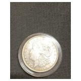 1921-D Morgan silver dollar