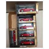 6 ct  Road & Track Thunderbirds show card