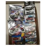 Flat of assorted diecast collectibles