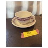Vintage cup and saucer  Buffalo China