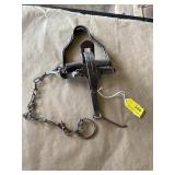 Antique Two trigger trap W A Gibbs
