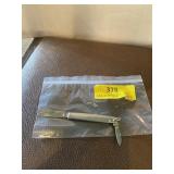 Sabre vintage straight back long blade, one and