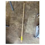 Square wood ruler, Warren Tank company, Mexia,