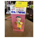 Musical clockwork clown works