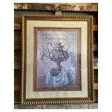 Custom framed fine art print ancient urn  Gloria