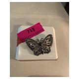 Marcasite  butterfly brooch/Pin