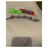 Sarah Coventry bracelet and clip earrings