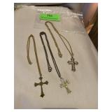Cross necklaces