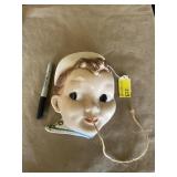 1940s World WarII chalkware sailor boy string