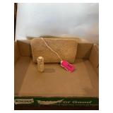 Vintage beaded clutch with lipstick beaded case