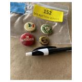 Vintage small advertising pins