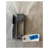 Antique,  Victor easy set gopher trap