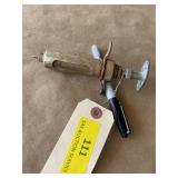 Antique Martins  veterinary syringe