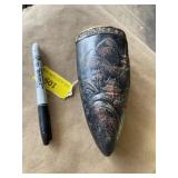 Antique Tokanabe Wall Pocket