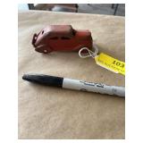 1930s pressed steel sedan