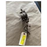 Antique cast iron pulley