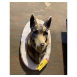 Vintage ceramic plaque "Lassie". 12 x 7 1/2.