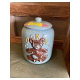 Vintage bear cookie jar