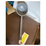 Mid 1900s granite ware ladle about 14 inches long