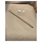 22 inch 12 carat rope necklace