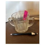 Hazel  Atlas sugar bowl.. vintage