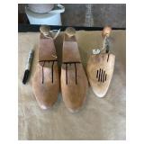 Vintage wood shoe stretchers