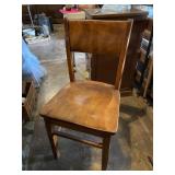 Very nice wood desk chair