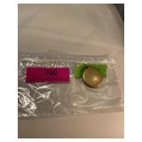 Bates and B locket gold tone