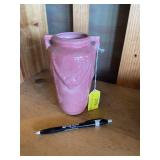 "swags" pottery vase. mid century