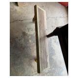 Wood wall shelf 25 1/2 x 6 1/2